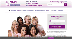Desktop Screenshot of pms.org.uk